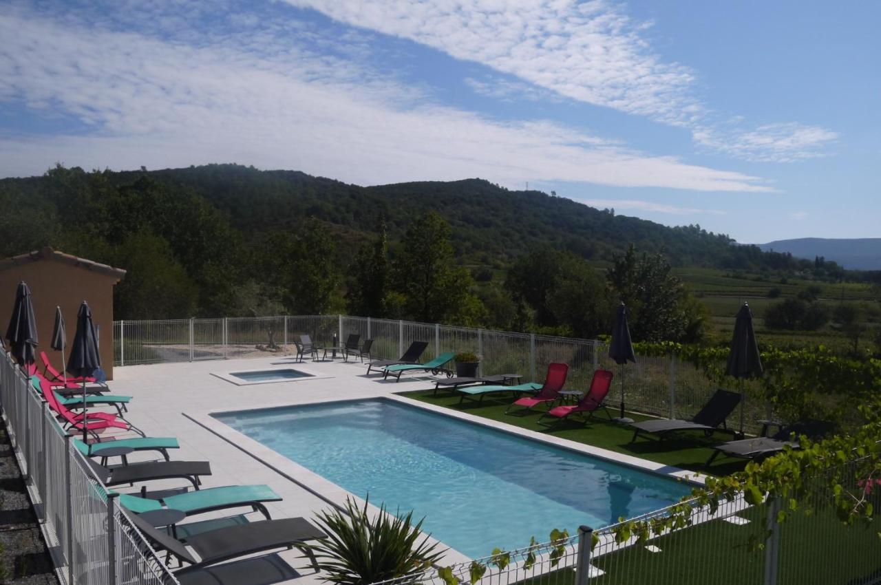 Les Oliviers Villa Vallon-Pont-dʼArc Kültér fotó